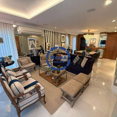 Apartamento Alto Padrão | 3 Dormitórios (sendo 3 Suites ) | 169 m² | Pompéia/santos -sp - Apartamento em Pompéia, Santos - à venda - A.AYRES IMÓVEIS LTDA