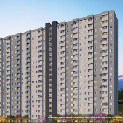 Panorama Santo André | Construtora Tenda | Construção | 31 metros | 02 dormitórios | sem varanda e vaga - Apartamento em Jardim do Estádio, Santo André - à venda - SEGUNDO IMÓVEL