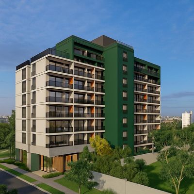 Prédio residencial moderno (melhorada por IA)