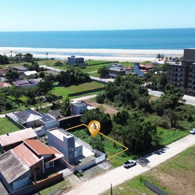 Terreno Com 360m² Á 270 Metros Da Praia! - Terreno em Bamerindus, Itapoá - à venda - Imobiliaria Patricia Claudino