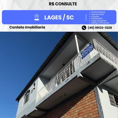 SOBRADO À VENDA - Residencial e Comercial em São Cristóvão, Lages - à venda - HB2 NEGOCIOS IMOBILIARIOS LTDA