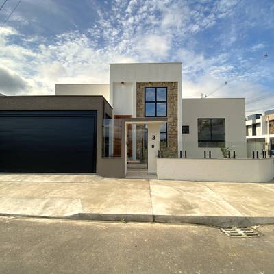 Geminado Térreo | Jaraguá 99 | 3 quartos (1 suíte) | 122m² - Casa Geminada em Três Rios do Norte, Jaraguá do Sul - à venda - MACROimoveis.com