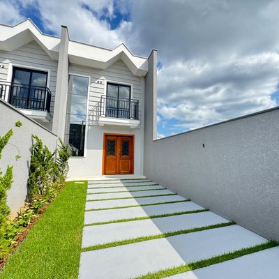 Casa Geminada no Rio Cerro I | Loteamento Monte Castelo - Jaraguá do Sul - Casa Geminada em Rio Cerro I, Jaraguá do Sul - à venda - MEGA Empreendimentos Imobiliários