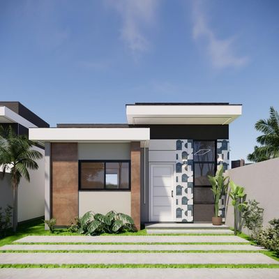 Casa em construção no bairro Areias - Casa em Areias, Camboriú - à venda - Roseli Imóveis