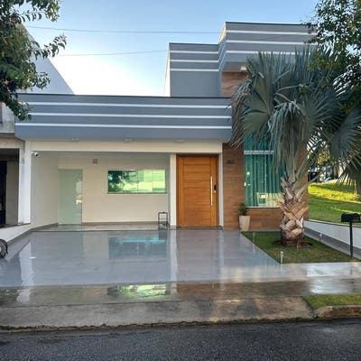 Casa Terrea, Mobiliada, Climatizada, Condominio Terras de São Francisco - Casa de Condomínio em Cajuru do Sul, Sorocaba - à venda - Brasil Borges Negócios