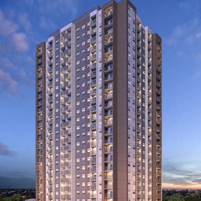 Vibra Paes de Barros | Construtora Vibra | Lançamento | 43 metros | 02 dormitórios com varanda | sem vaga - Apartamento em Mooca, São Paulo - à venda - SEGUNDO IMÓVEL