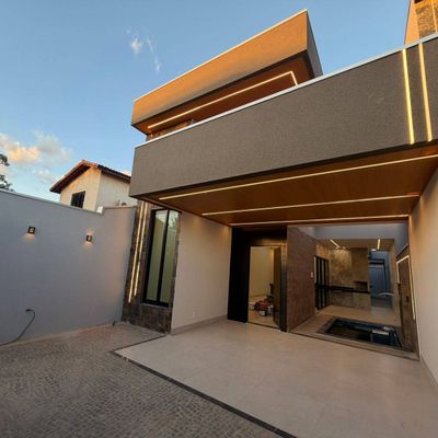 Casa Alto Padrão com 3 Suítes, 126 M² - 405 Sul (Arso 42) - Palmas/To - Casa em Plano Diretor Sul, Palmas - à venda - Zilmara Santos LTDA