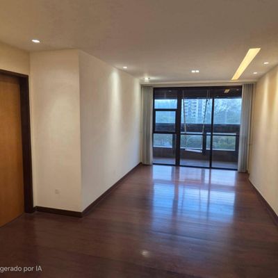 Apartamento 138m², Vista pedra da Gávea e lateral mar com 4 Quartos (1 Suíte) na Barra da Tijuca, Rio de Janeiro. - Apartamento em Barra da Tijuca, Rio de Janeiro - à venda - Ativa Imobiliária LTDA