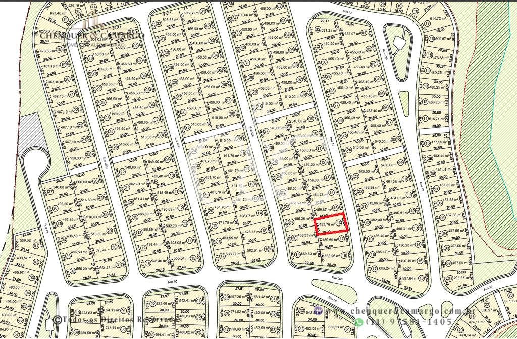 Terreno à venda no Alphaville Jundiaí 1 - Aclive - 460m² - 43